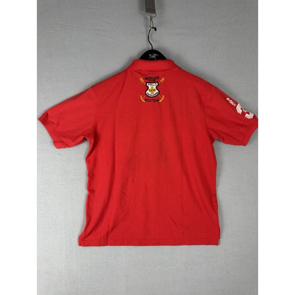 Vintage Polo Ralph Lauren Polo Shirt Youth XL Gold Crest Big Pony Golf New York
